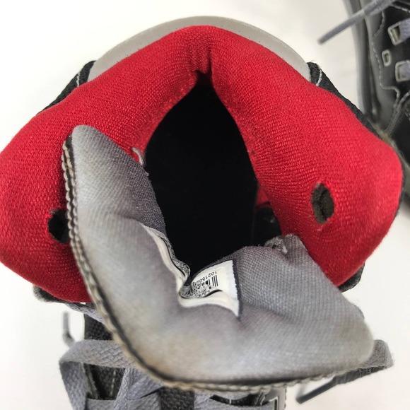 Nike Michael Jordan SC-1 Sneakers Boys Hi Top Lace Up Black Gray Boys Sz 12C - Picture 7 of 9